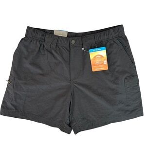 NEW Columbia Black Shorts Womens S 30UPF Omni Shade Pockets Regular Fit. MSRP 45
